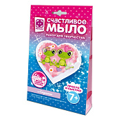 Набор для мыловарения Счастливое мыло Лягушата Фантазер 982603